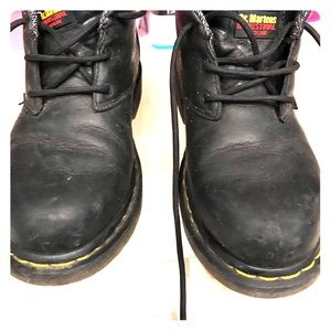 Dr. Martens steel toe work boot